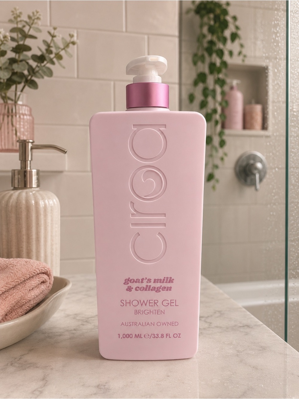 CIROA Goat's Milk & Collagen Shower Gel 33.8FL OZ